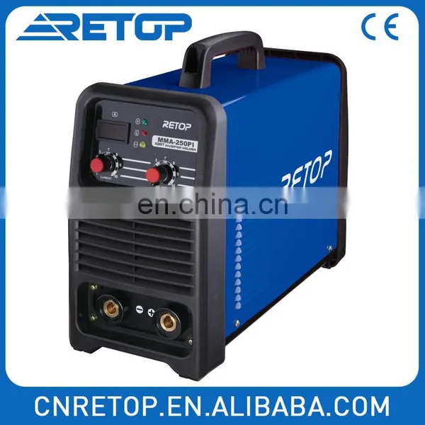 MMA-250PI 1phase Arc Welding Machine Cheap Mini Esab Arc Welding Machine Welding Workpieces MMA Welders Retop Welder DC MOTOR CE photo-3
