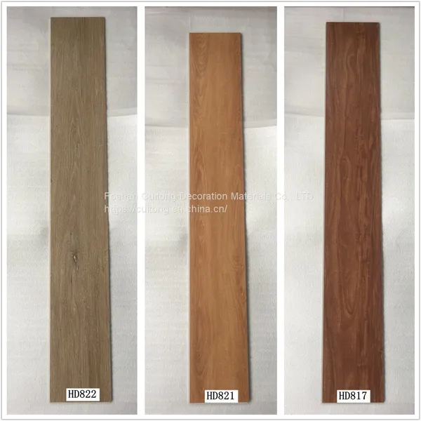 SPC Wood Grain Floor Glue 4mm Block Stone Plastic Floor Grey Plastic Floor Tile Office Showroom Shop Rubber Floor photo-5