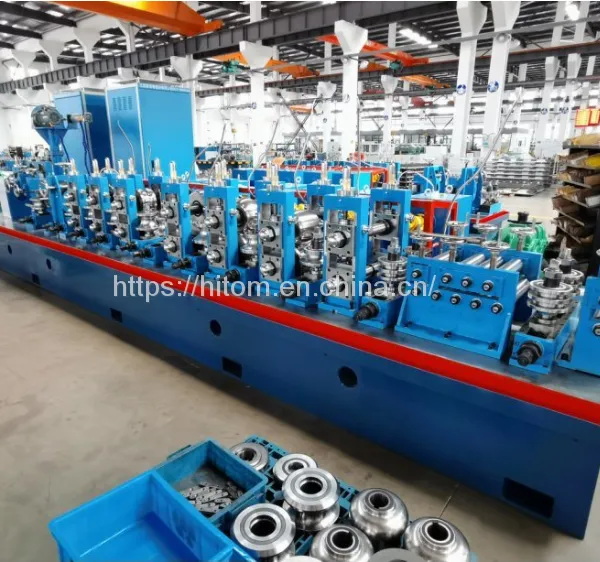 Light Gauge Carbon Steel Round/Square Pipe Production Line photo-5