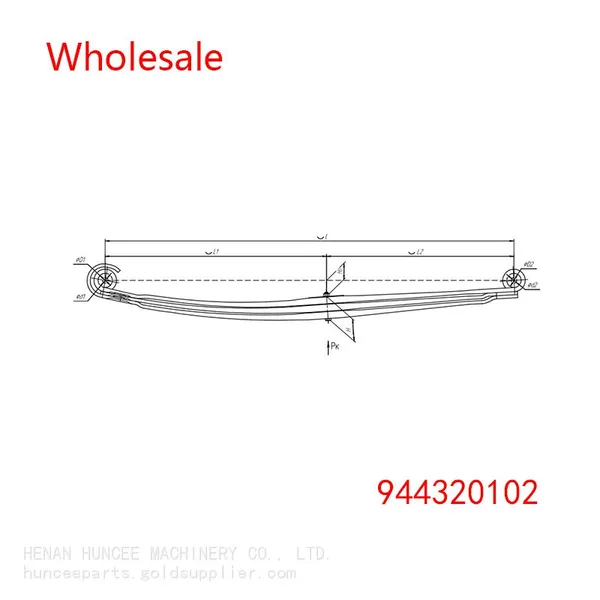 MERCEDES BENZ Front Leaf Springs 9443200102 9443200102-CH Wholesale photo-2