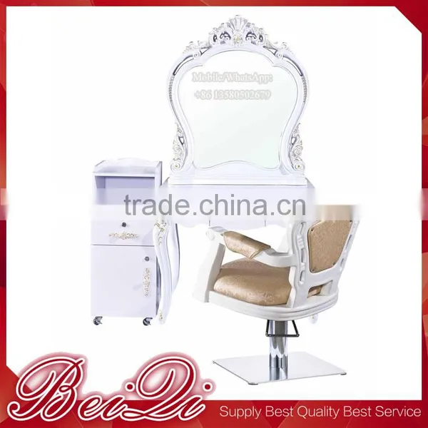 All Set Salon Furniture European Style Salon Mirror Station