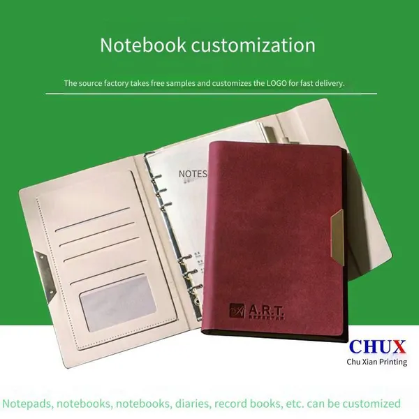 Customizable a5 Notebooks With Logo Printing, Thickened, for Business Use, With Cover and Inner Page Printing photo-2