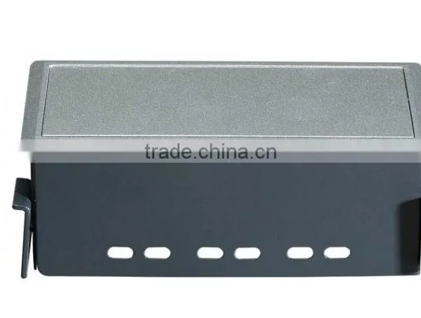 High Quality Multi-function Rj45 Office Electric Desktop Flip Table Socket photo-4
