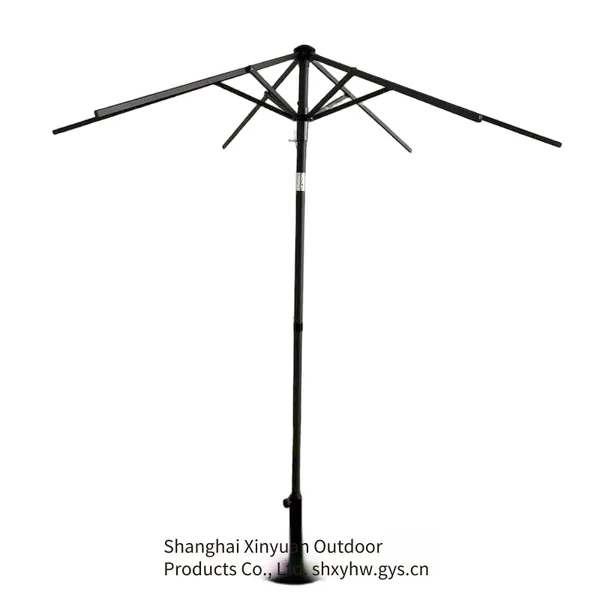 Custom Manufacturer of Semi-finished Sunshades. Low-cost Center Pole Umbrella Frames for Outdoor Patio Umbrellas photo-2