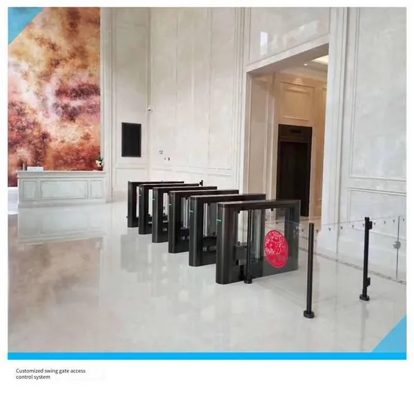 Pedestrian Passage Swing Gate for Personnel Access Management in Office Buildings - Dynamic Face Recognition System photo-4