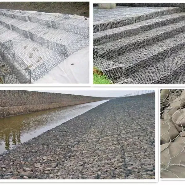 Customized Steel Gabion 2/3/4/5*1*1m Size With Galvanized Iron Wire photo-4