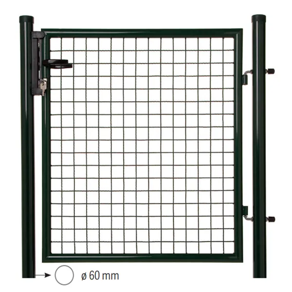 3D Panel Fence Single Gate Individual Retail Box With Post and Handle Lock photo-2