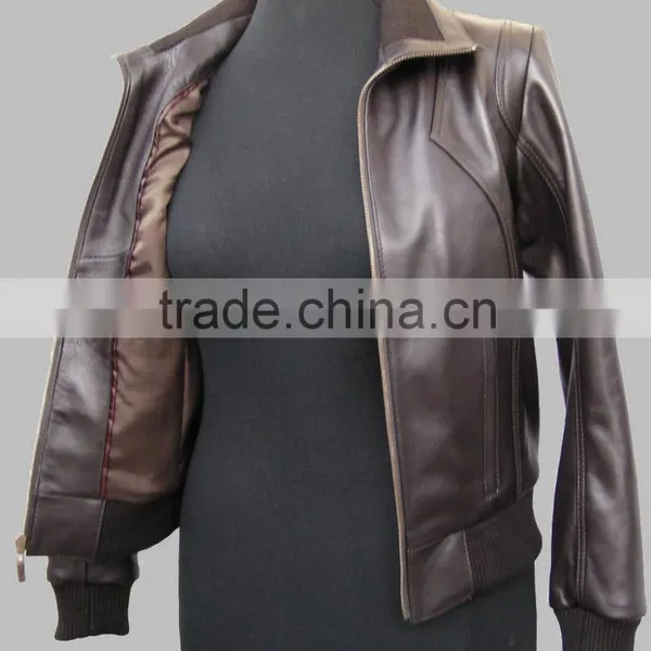 Genuine Leather Jacket Women photo-4