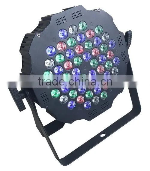 RGBW 4in1DMX Stage Lighting Cheap Led Par Super Slim 54*1W Rgbw Par Light for Sale photo-5