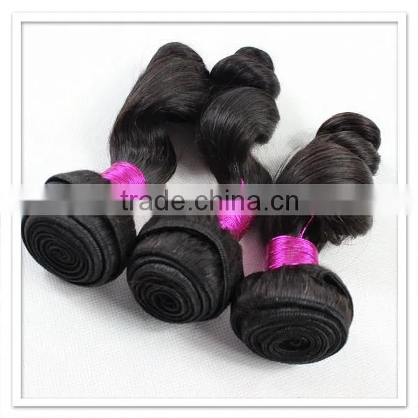 Unprocessed Loose Wave Natural High Quality Remy Virgin Raw Peruvian Hair Extensions Wholesale Accept Paypal photo-2