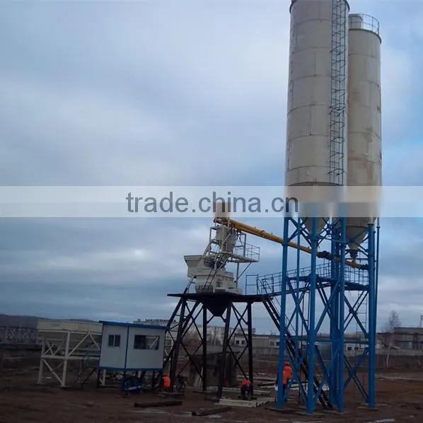 2016 HZS25 - 2HZS240 Stationary Mobile Concrete Batching Plant Cememt Mixing Machine photo-3