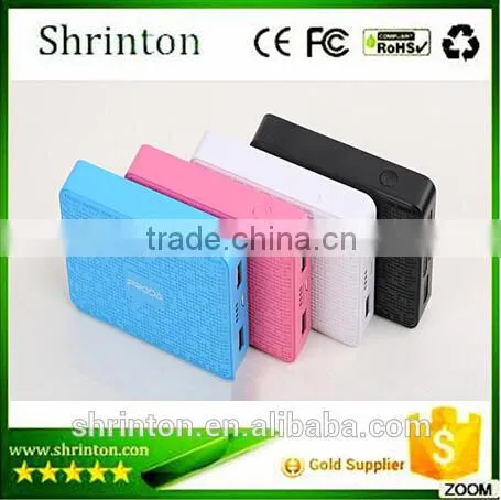Remax Hot Selling Dual Output 2.1A 12000mah Power Bank Samsung Battery photo-2