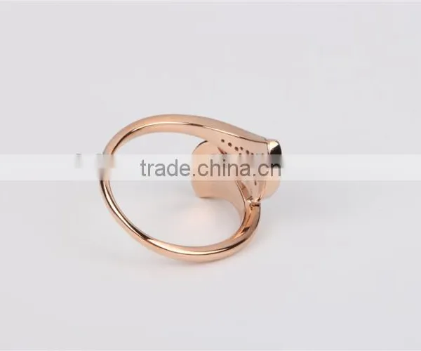 Italy Famous Jewellry 14K Gold Diamonds Ring Fashion Jewelry photo-6