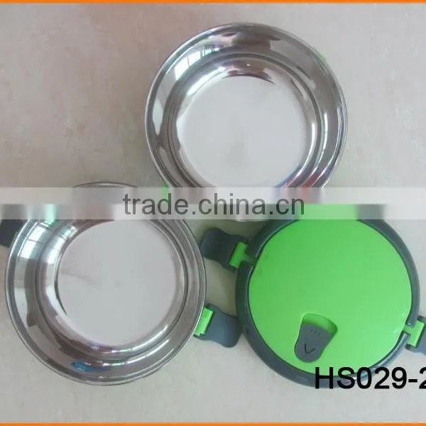 HS029 Plastic And Stainless Steel Combination Lunch Box photo-4