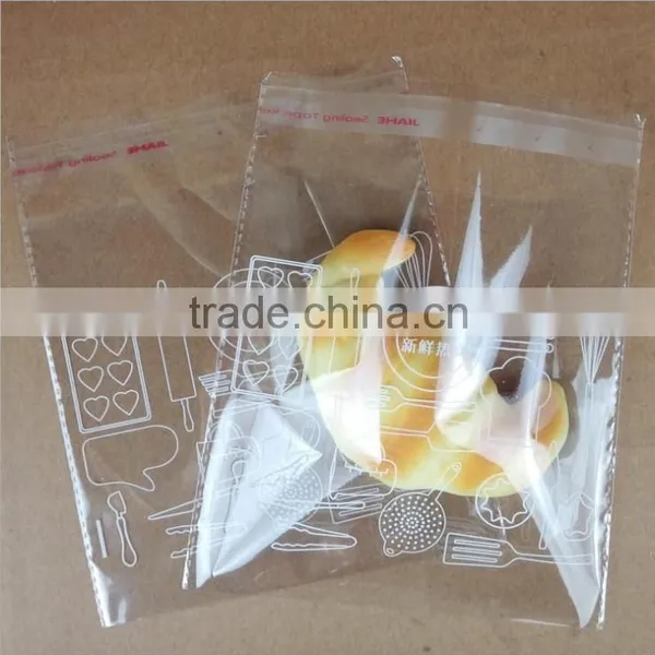 Food Grade Opp Plastic Packaging Bag for Bread/bread Plastic Bag photo-4