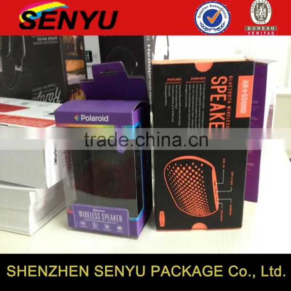 Full Color Custom Printed Sound Specker Packaging Recycled Paper Box photo-2