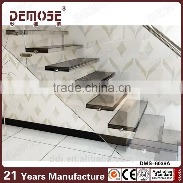Contemporary Stair Railing Floating Staircase Luxury Stair Handrail photo-2