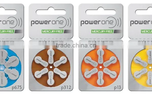 Wholesale Hearing Aid Battery Mercury Free Power One From Varta Made in Germany photo-6