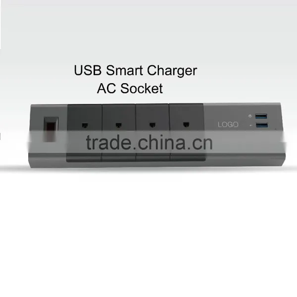 Multi Vertical Commercial Outlet Socket,wall Wall Socket and Switches,AC Home Power Wall Socket With Usb Charger photo-4