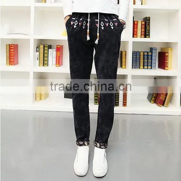 Cheap Classical Wide Hips Pants Casual Trousers