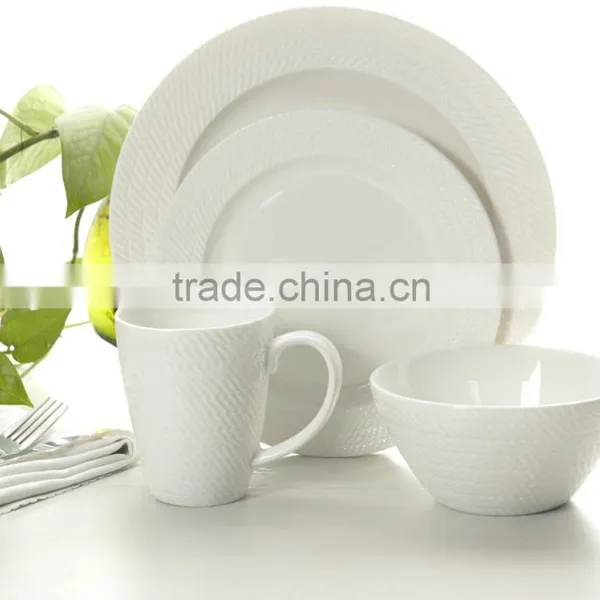 2015 Hotselling Wholesale High Quality 16pcs Cameo Porcelain Dinnerware Set photo-3