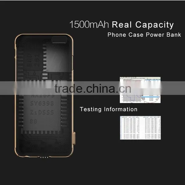 Ultra-thin Power Bank Case for Iphone 6 Battery Case photo-2