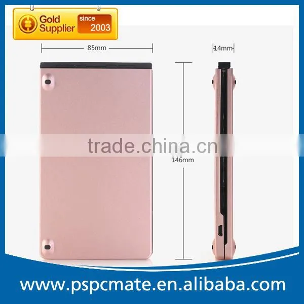 Aluminum Foldable Mini Slim Bluetooth Keyboard for Tablet Mobile Phone photo-5