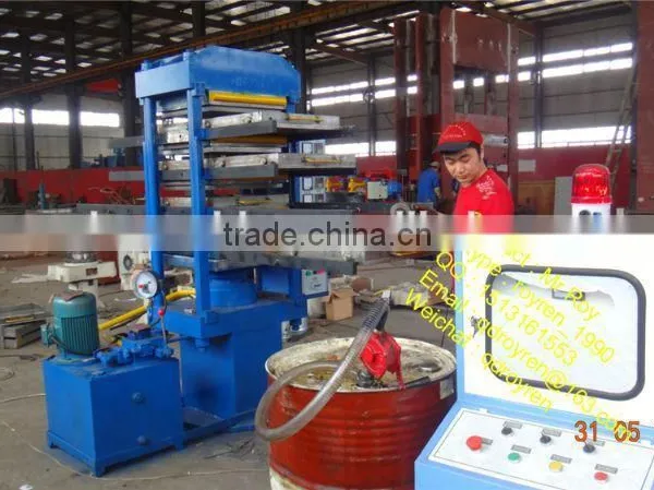 Rubber Tile Making Machine Rubber Tiles Molding Press photo-3