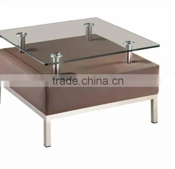 Fashion Leather Coffee Table Design SJ153S photo-2