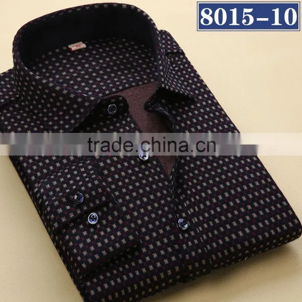 New Fancy Simple Design Formal Dress Men's Stripe Shirts photo-2