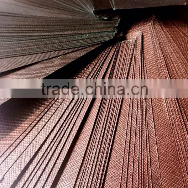 2014 New Design Faux Fabric PU Leather Materail
