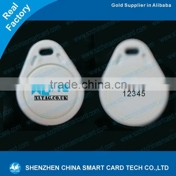 Contactless ABS RFID Smart Key Fobs