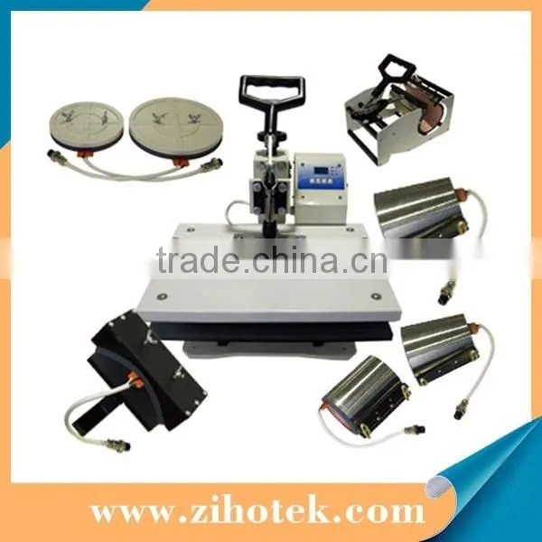 Hot Sale Combo Heat Press Machine /t-shirt Printing Machine Heat Press Machine 8 in 1