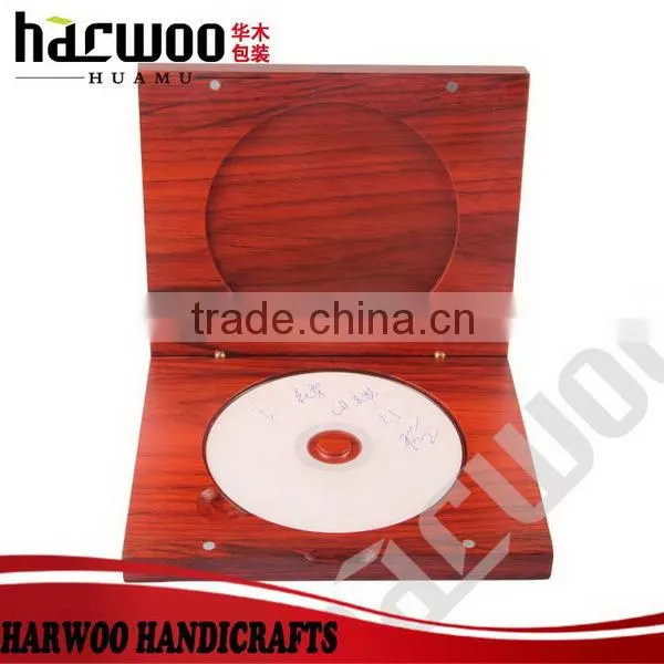 Newest Wooden Lacquer Square cd Box photo-6