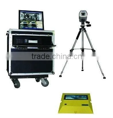 Under Vehicle Inspection System with Cars Plate Recognition