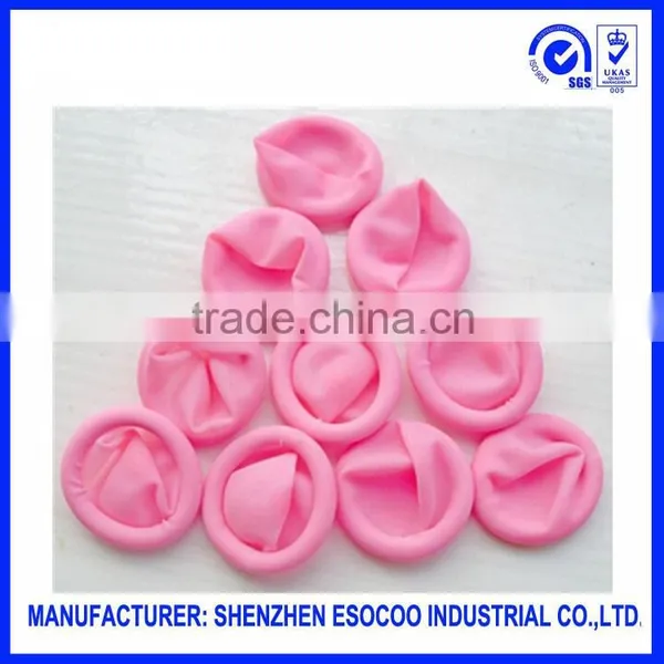 Pink Latex Finger Cots Esd Finger Cots
