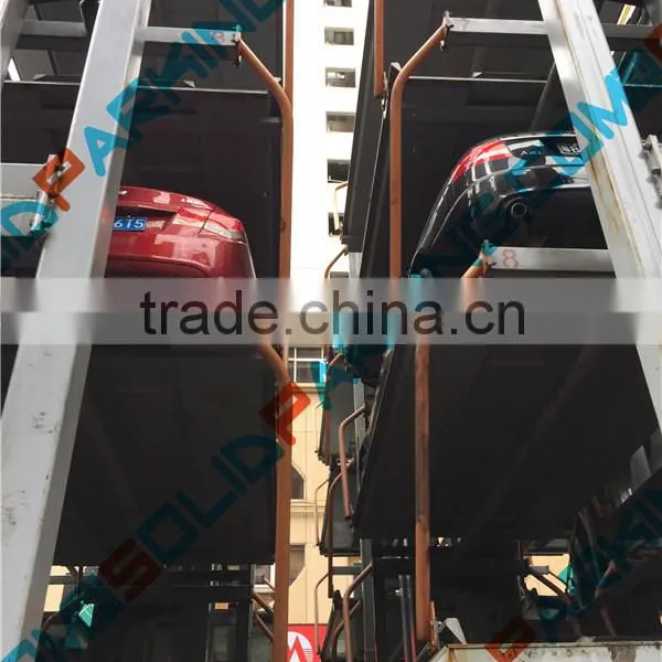 Arc-shaped Design Rotate PLC Controlled Rotary Automated Parking System photo-4