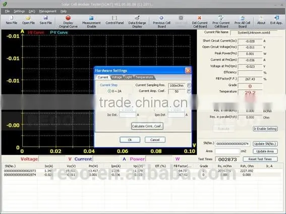 REOO 1MW Solar Cell Tester,GTC-B,test Area 200mm*200mm.made in China photo-5