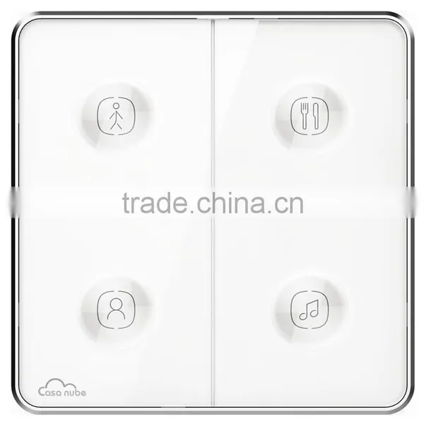 Zigbee 4way Scene Controller for Smart Home Automation System, Smart Home Controller