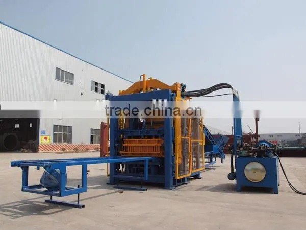 Power Step Vibration Brick Making Machine QT4-15 Hydraulic Block Machine Equipment for the Production photo-2