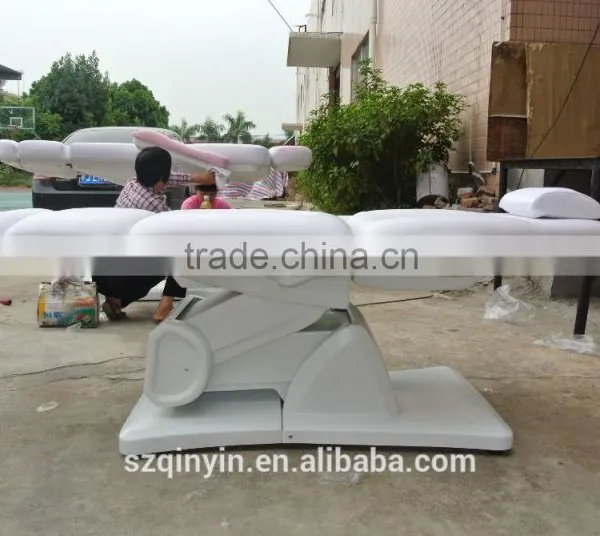 High Grade PVC Leather Electric Facial Bed Massage Bed photo-4