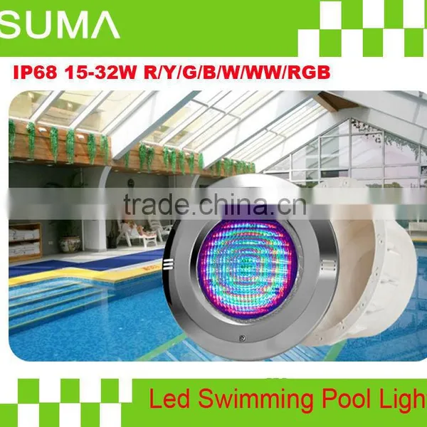 12V Led Swimming Pool Light, IP68 15-32W Available