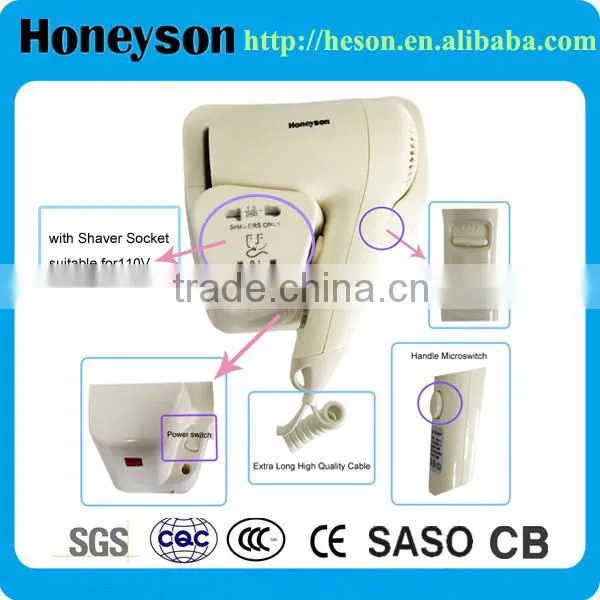 Professional 1600W Hair Dryer With Hair Dryer Holder