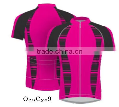 Short Sleeve Blank Wholesale Cycling Jersey photo-3