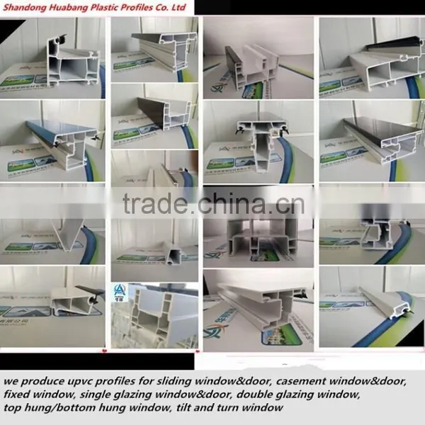 Germany Upvc Profile/ Plastic Profile for Impact Resistant Windows Prices photo-3