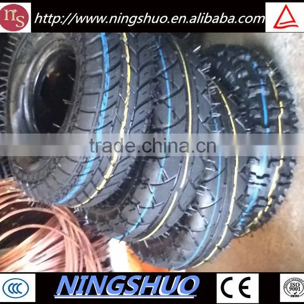 China Factory of Inflatable Cheap 3.50-4 Rubber Pneumatic Wheel for Trolley