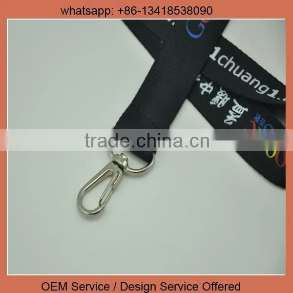 Monogrammed Satin Lanyard Google Lanyard photo-2