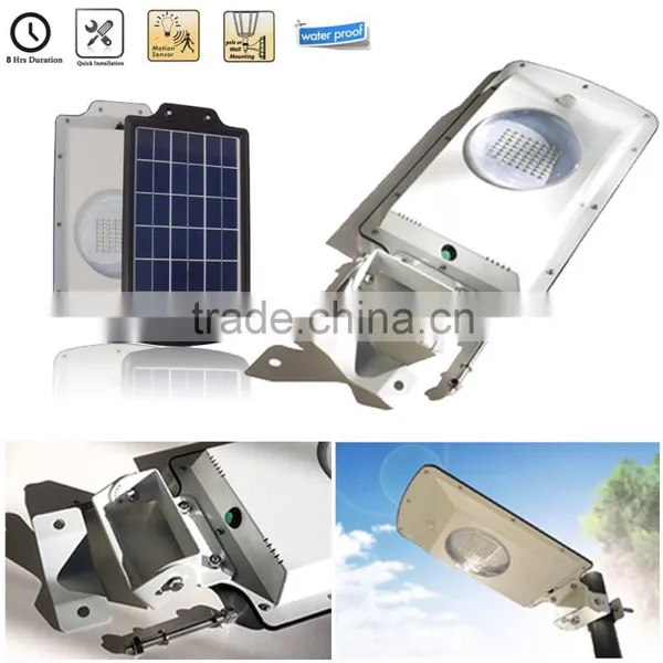 5w motion sensor solar light led security light