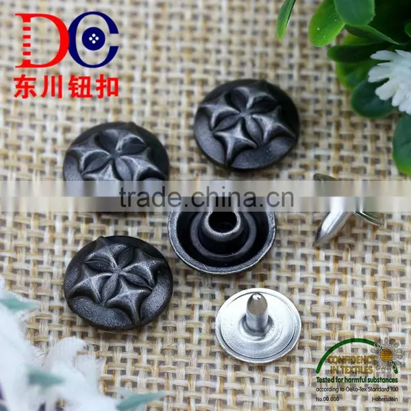 2016 Decorative Rivets Garment Rivet Custom Metal Button for Jean Jacket photo-4