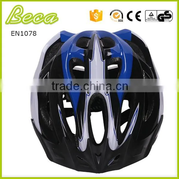 PC in Mold High Impact Black Eps Adult Bicycle Helmet photo-2